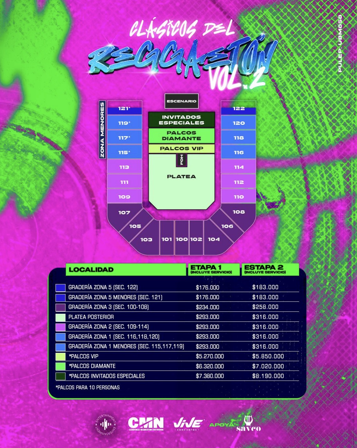 Clásicos del Reguetón Vol. 2 llega a Bogotá en mayo